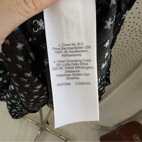 NWT Madewell Seamed Long-Sleeve Mini Dress in Ditsy Floral - Picture 15 of 16